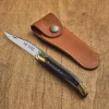Lee Valley The Laguiole Knife With Leather Case
