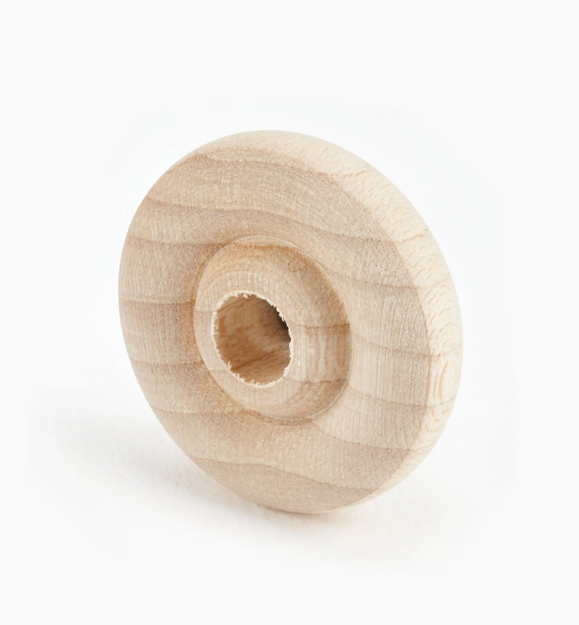 Lee Valley Thin Rounded Wooden Wheels For Toy Vehicles