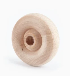 Lee Valley Thin Rounded Wooden Wheels For Toy Vehicles