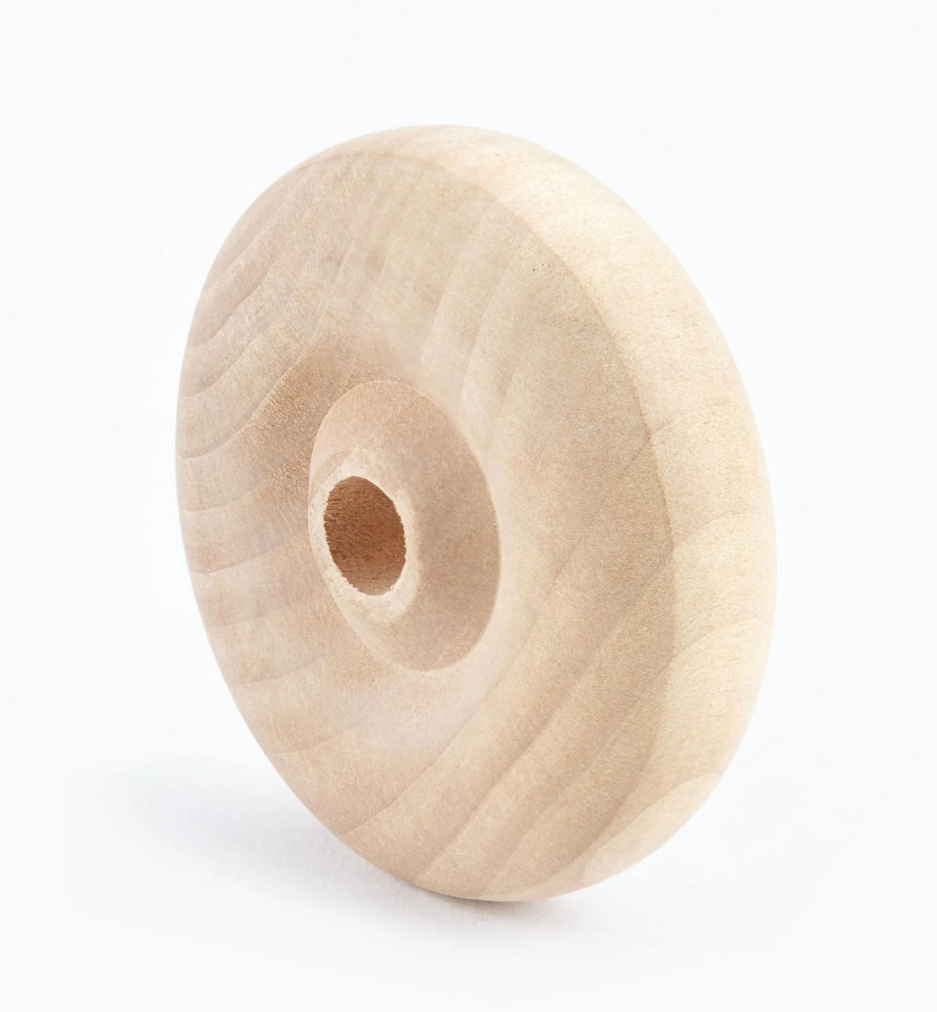 Lee Valley Thin Rounded Wooden Wheels For Toy Vehicles