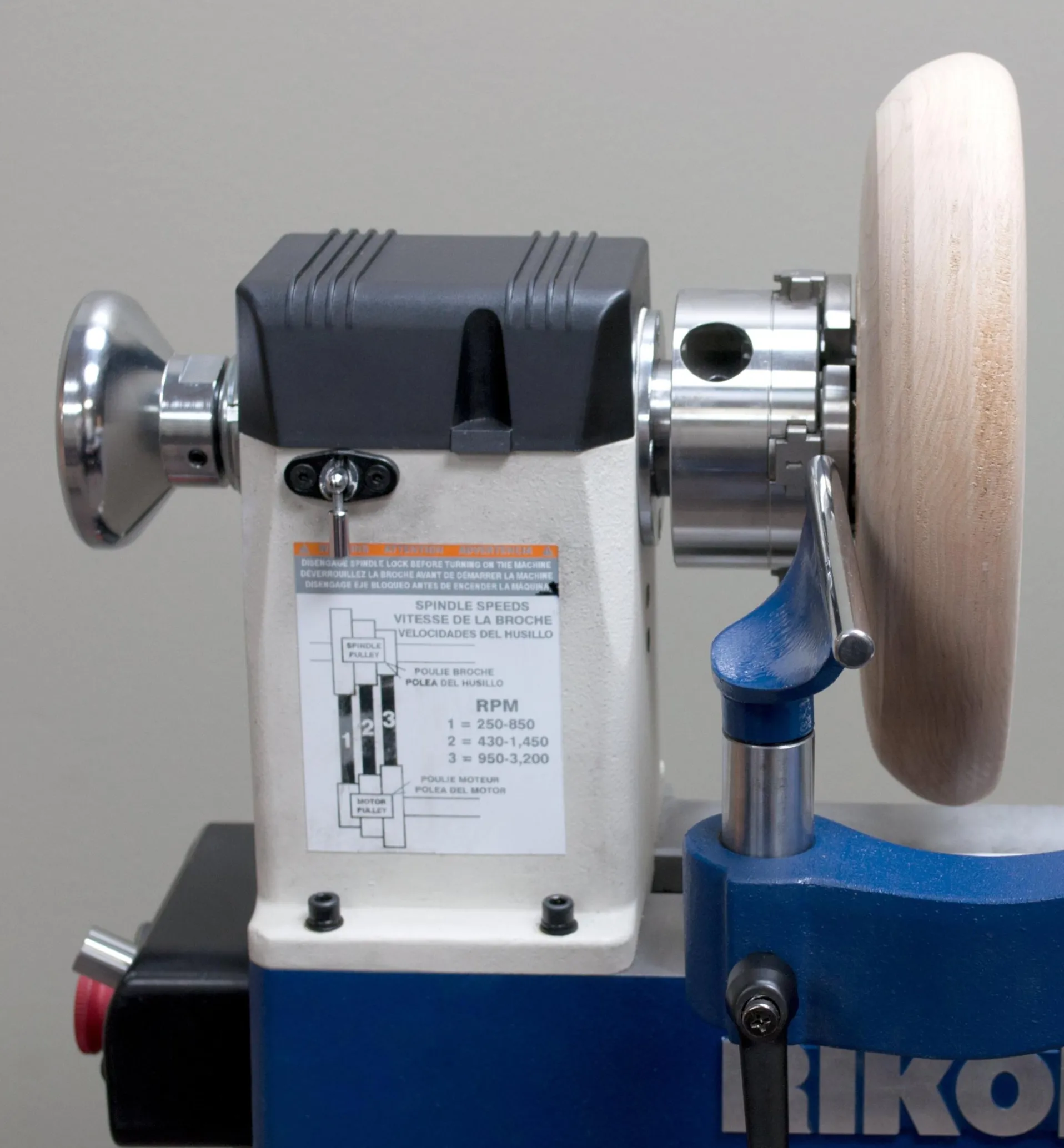 Lee Valley Tool Rest Extension For Rikon 70-150VSR Midi Lathe