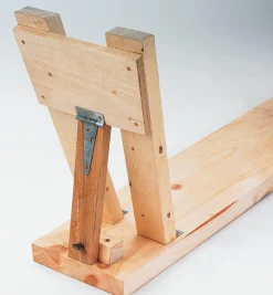 Lee Valley Traditional English Shaving Horse Plan