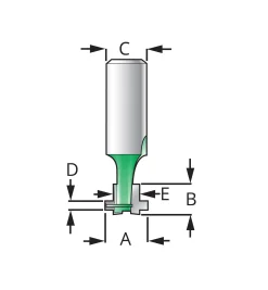 Lee Valley T-Slot Router Bits