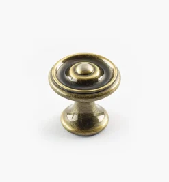 Lee Valley Turned Brass Raised Knobs