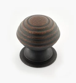 Lee Valley Turned Brass Ridged Knobs