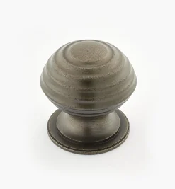 Lee Valley Turned Brass Ridged Knobs