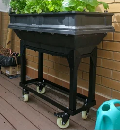 Lee Valley Vegepod Trolley Stand For Small Vegepod Container Garden