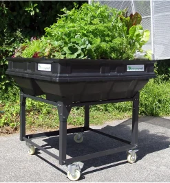 Lee Valley Vegepod Trolley Stand For Medium Vegepod Container Garden
