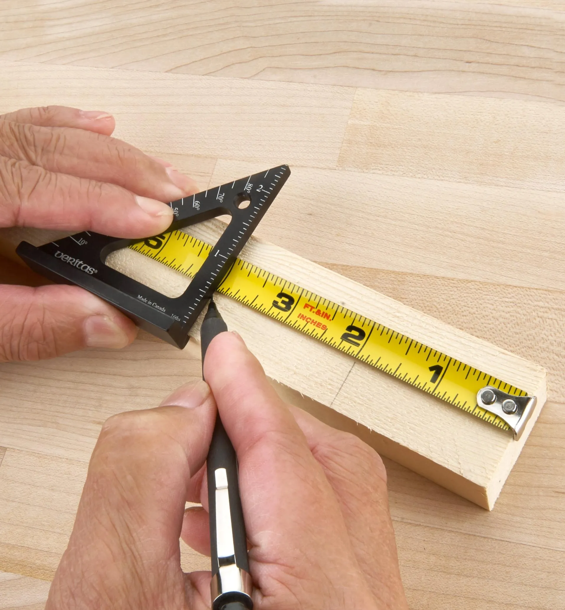 Lee Valley Veritas 2 1/2" Pocket Layout Square