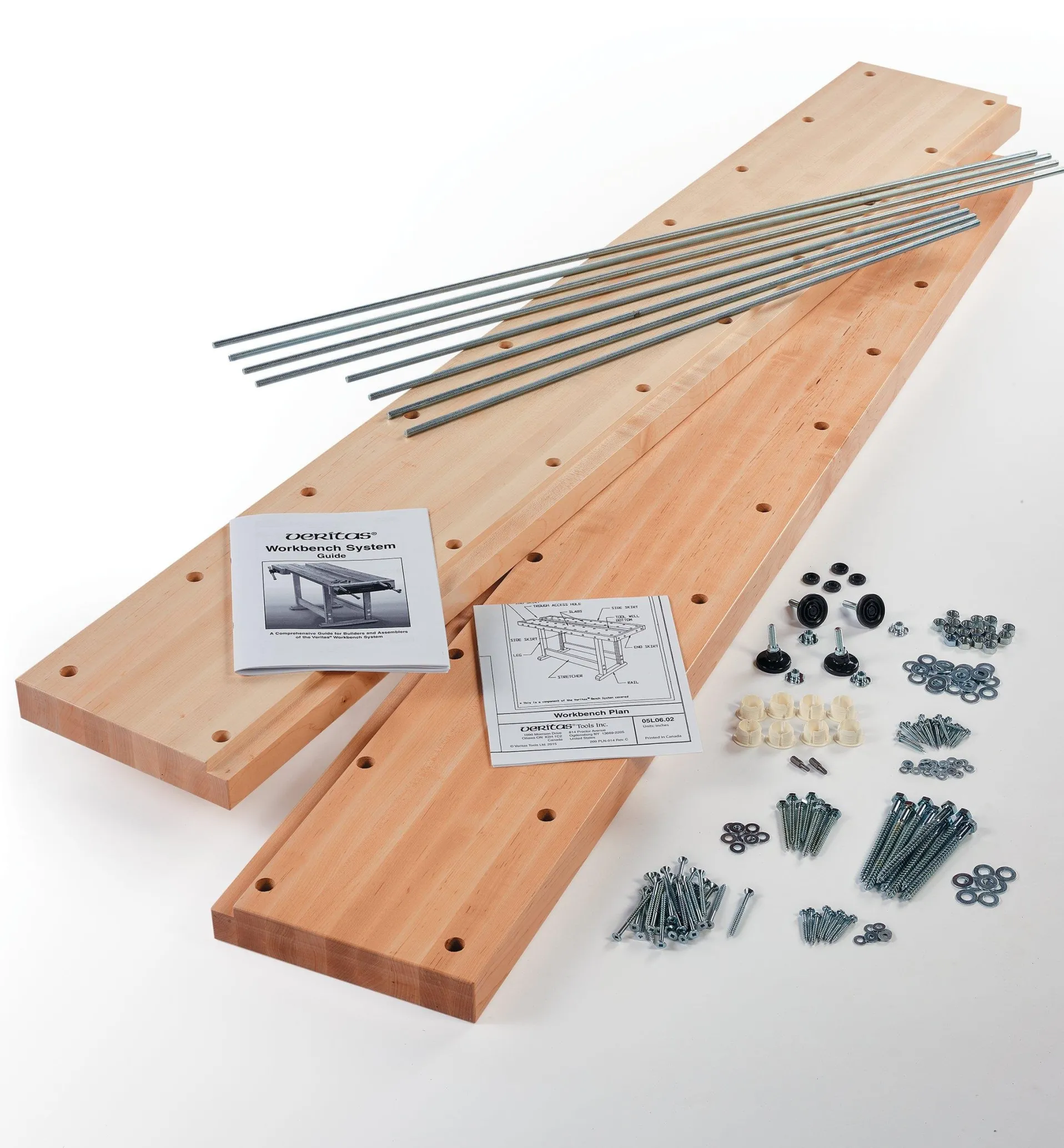 Lee Valley Veritas Bench Kit Components