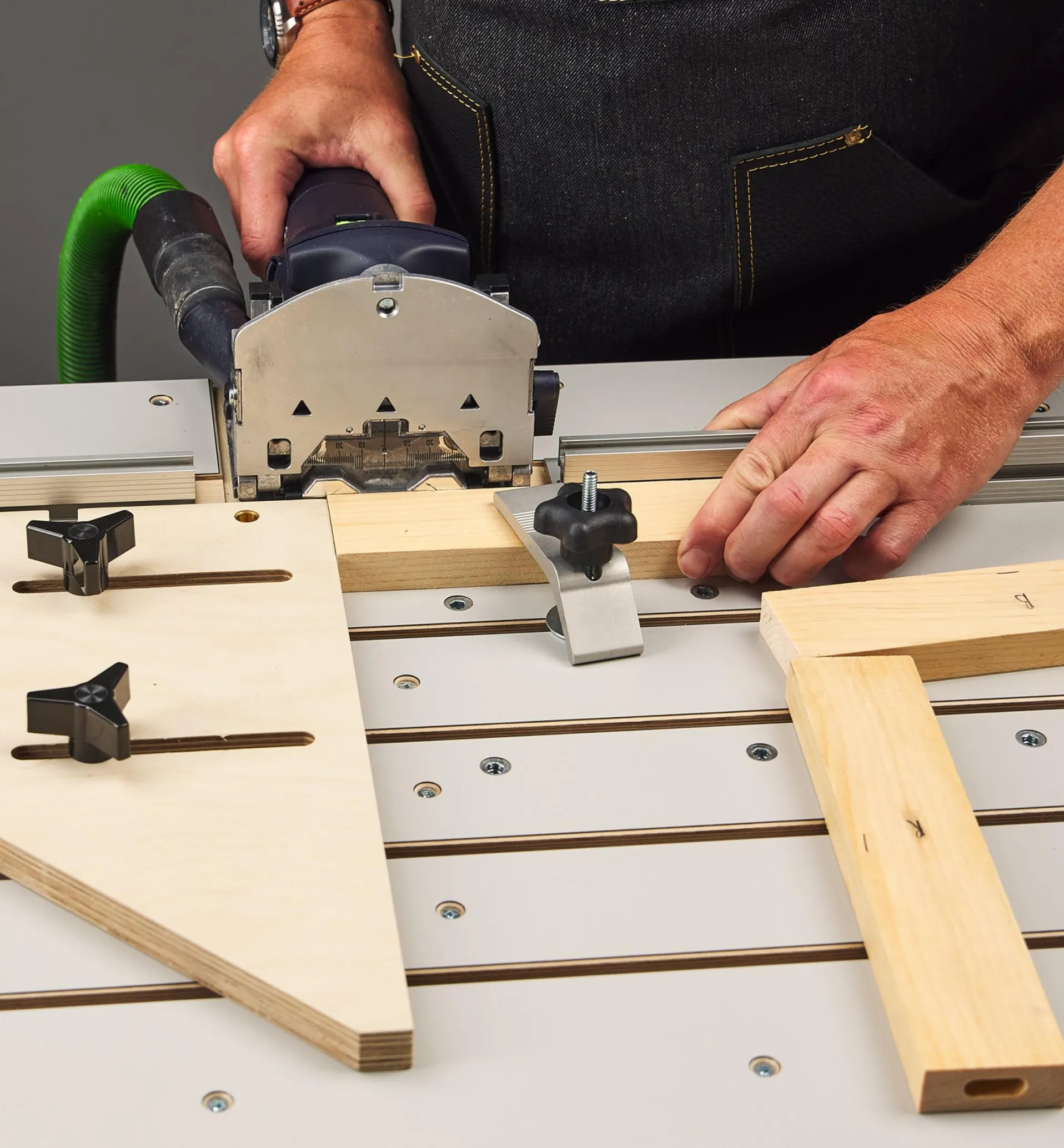 Lee Valley Veritas Domino Joinery Table