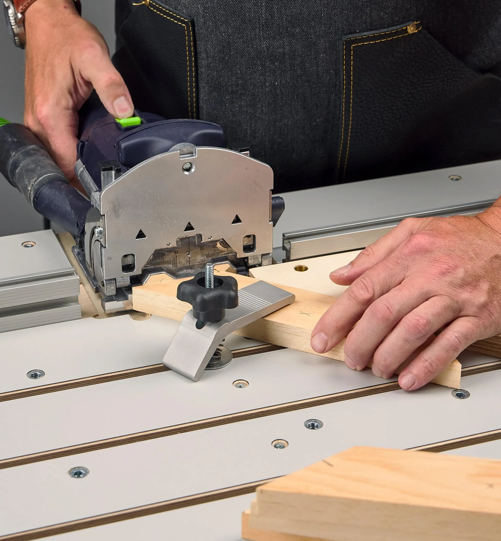 Lee Valley Veritas Domino Joinery Table