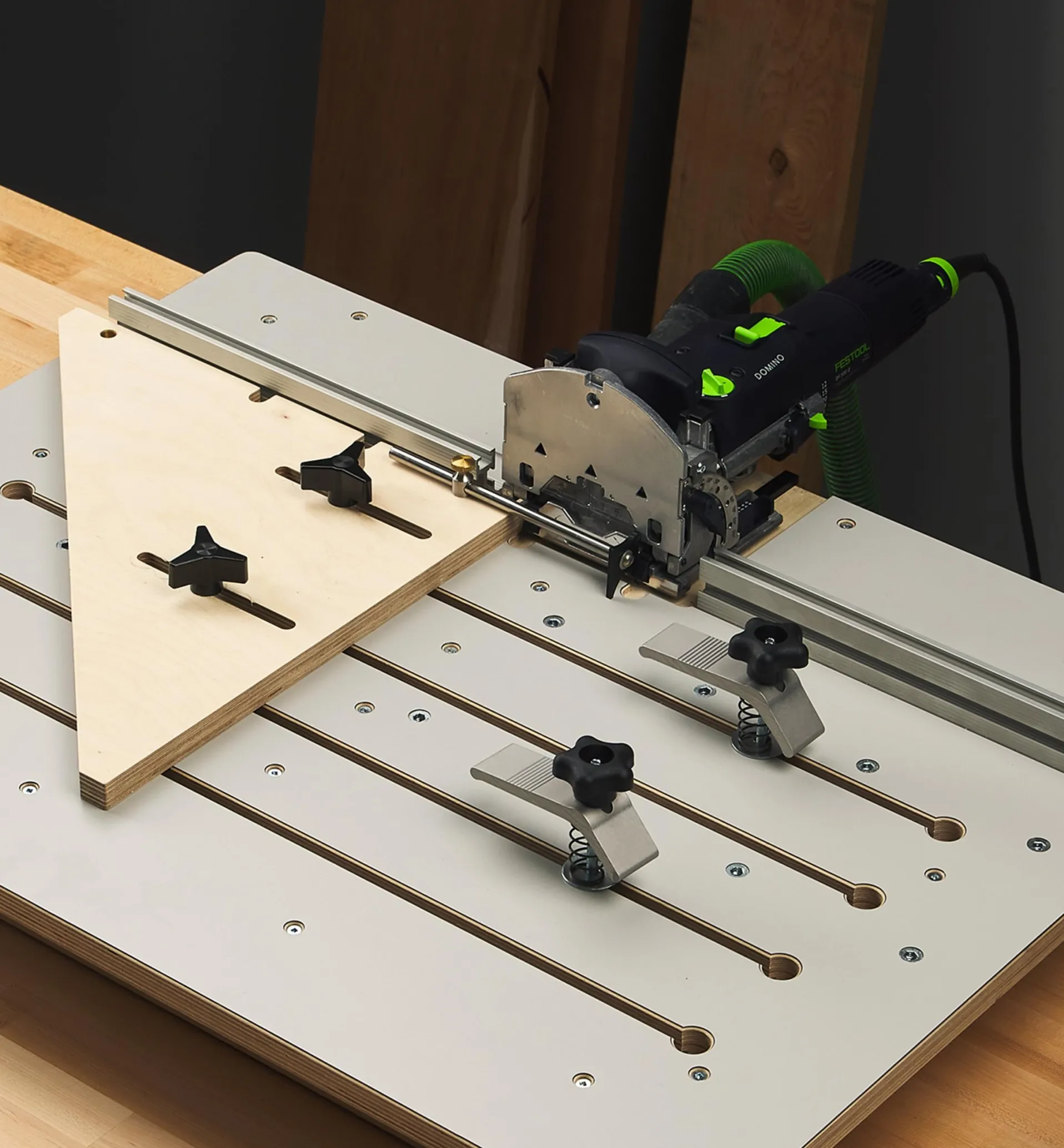 Lee Valley Veritas Domino Joinery Table