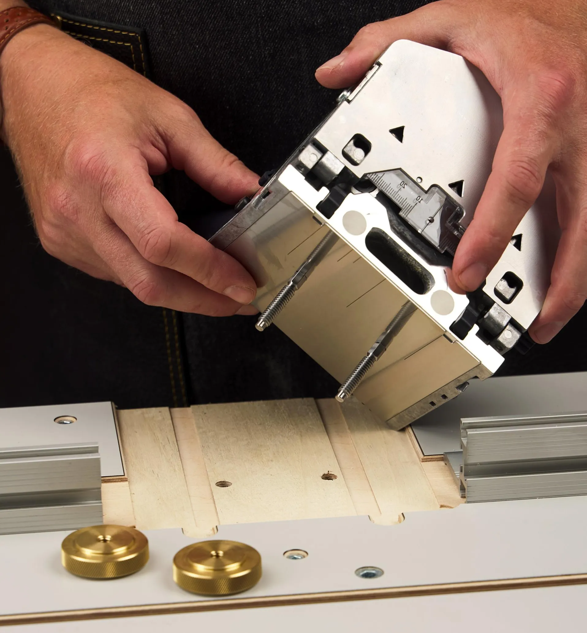 Lee Valley Veritas Domino Joinery Table