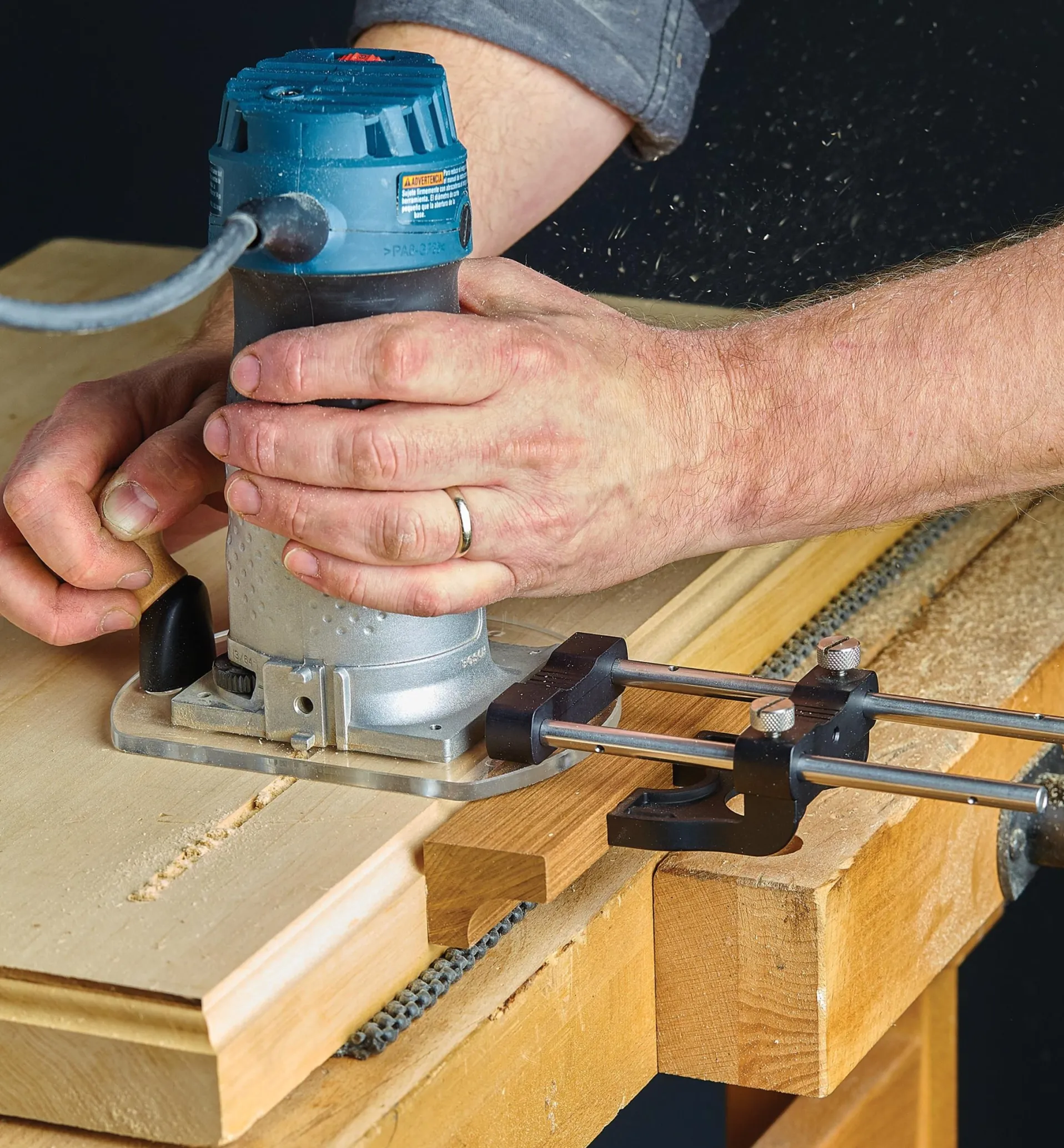 Lee Valley Veritas Fence & Center Kit For Compact Routers