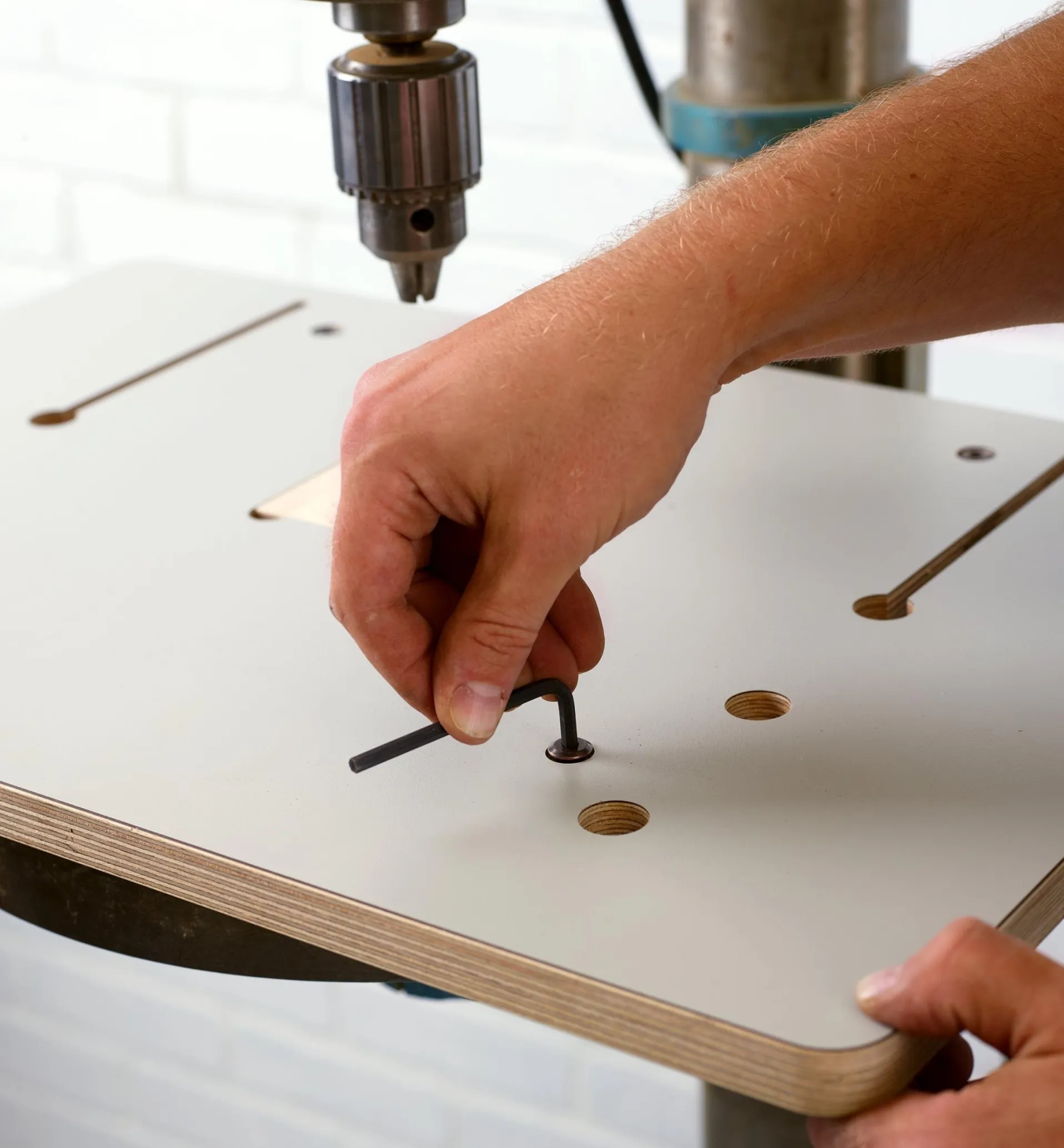 Lee Valley Veritas Large Drill-Press Table & Fence