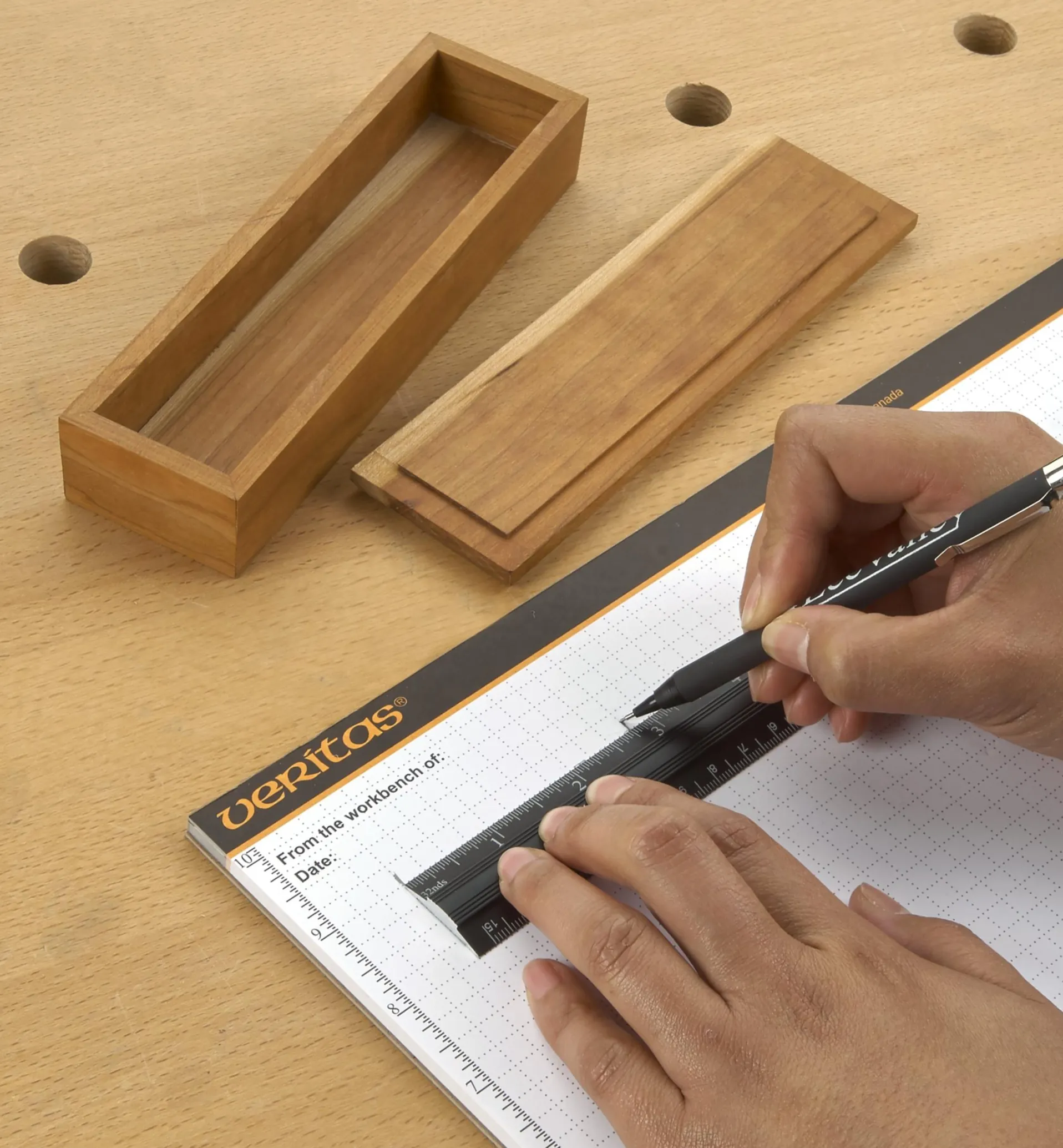 Lee Valley Veritas 6"/150mm Aluminum Bench Rule