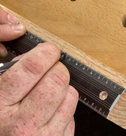 Lee Valley Veritas 450mm Aluminum Bench Rule