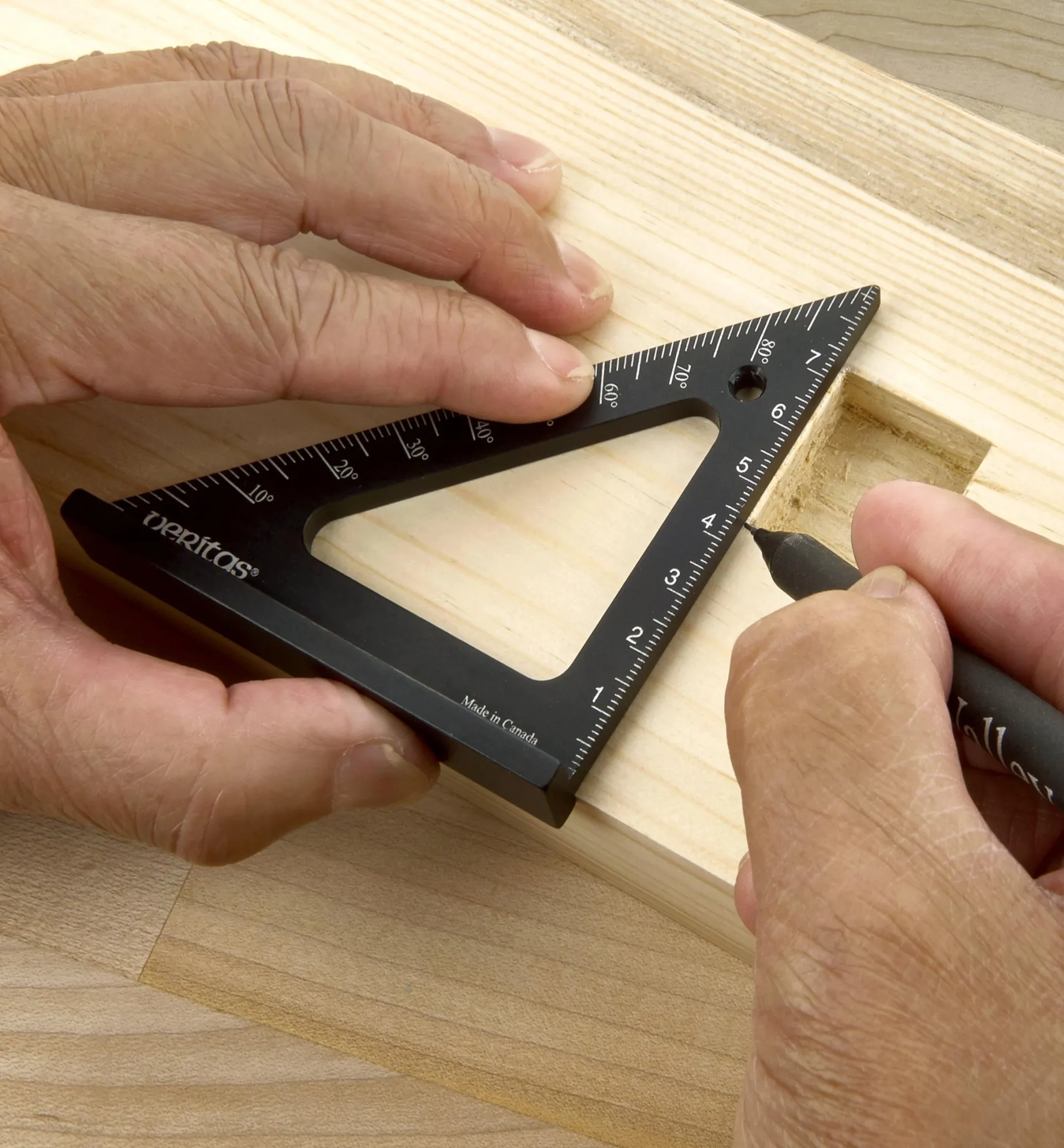 Lee Valley Veritas 85mm Pocket Layout Square