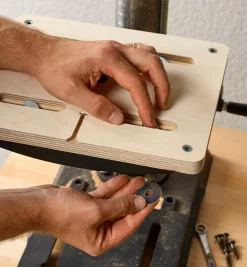 Lee Valley Veritas Small Drill-Press Table & Fence