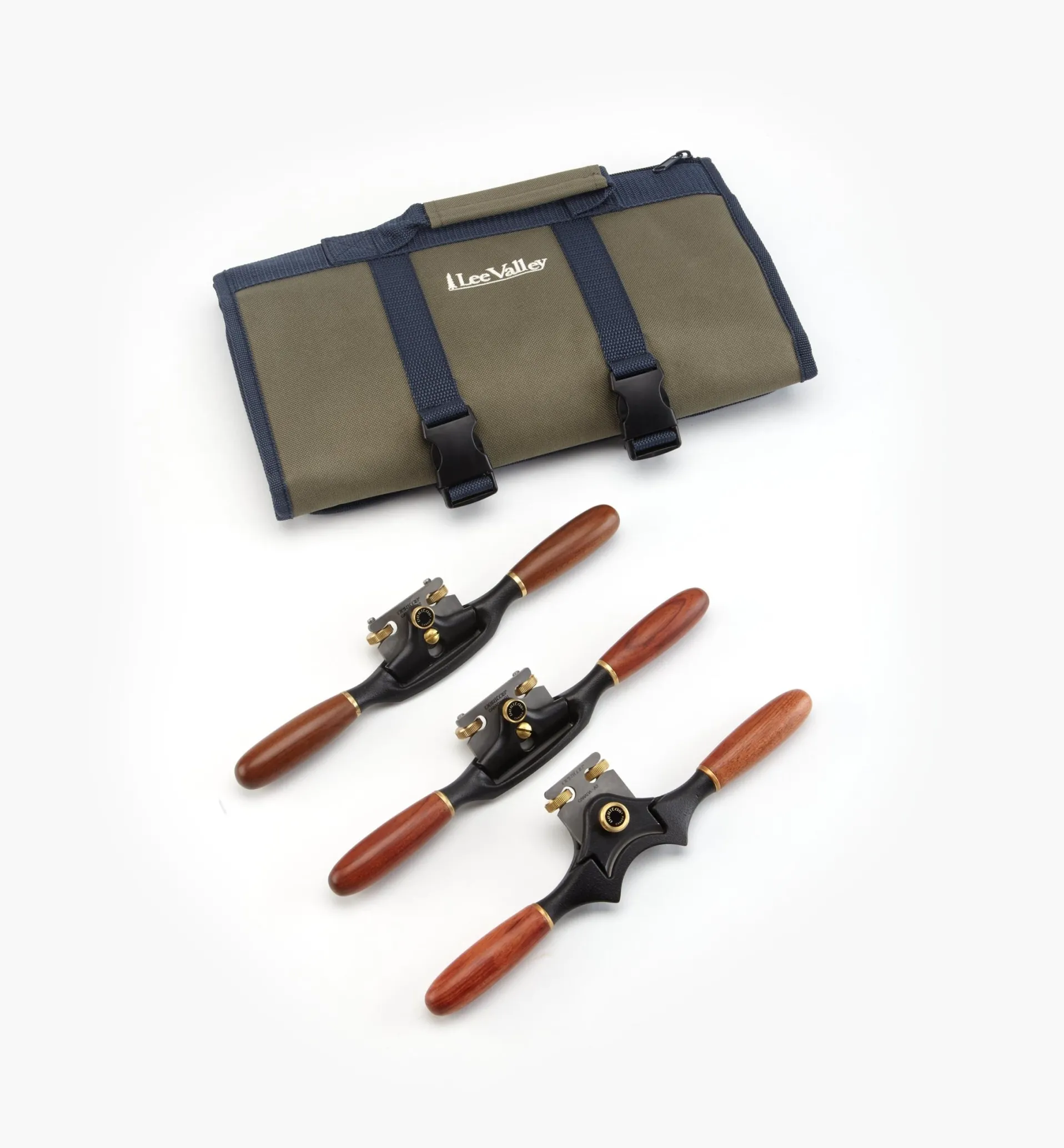 Lee Valley Veritas Spokeshave Set And Roll