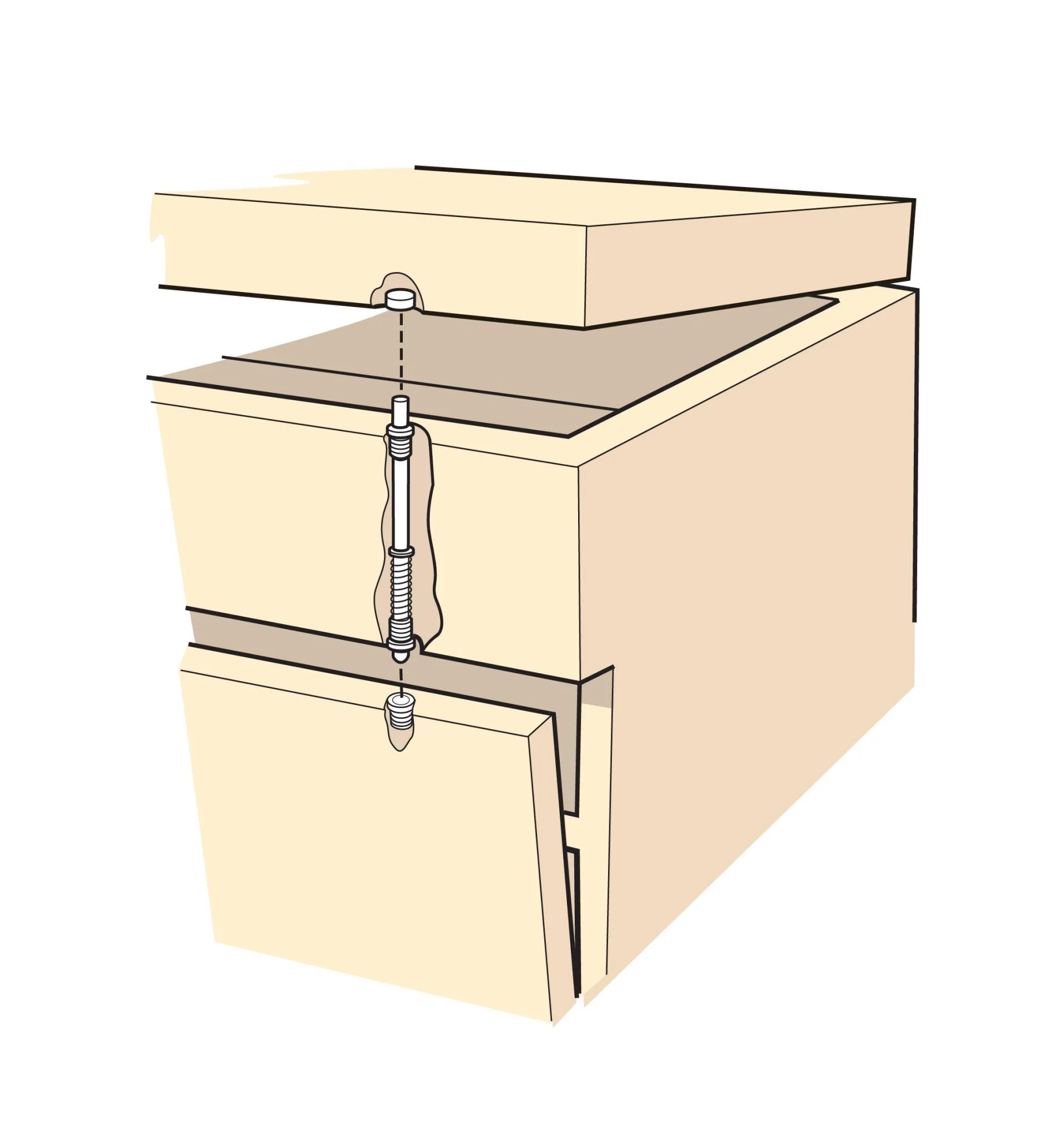 Lee Valley Veritas Tool Chest Locking Spring Pins