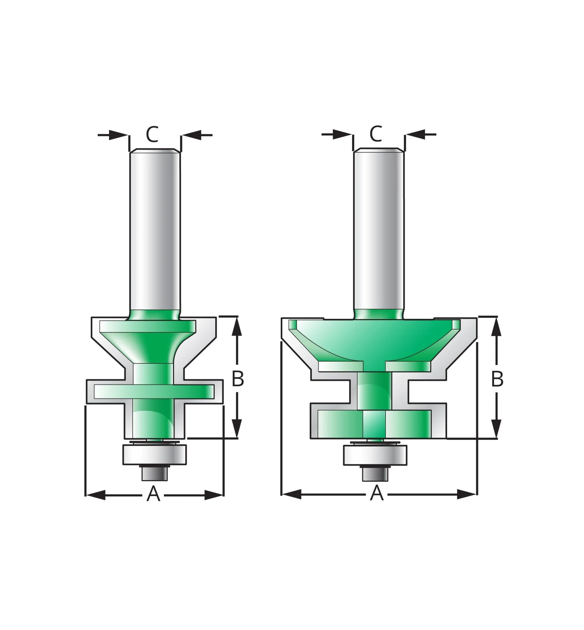 Lee Valley V-Joint Tongue And Groove Pair
