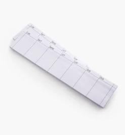 Lee Valley Weekly Tear-Off Planners