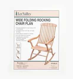 Lee Valley Wide Folding Rocking Chair Plan