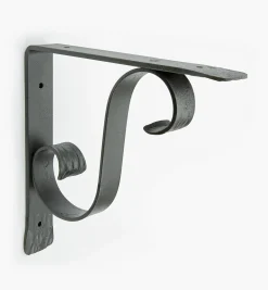Lee Valley Wrought-Iron Scroll Shelf Bracket