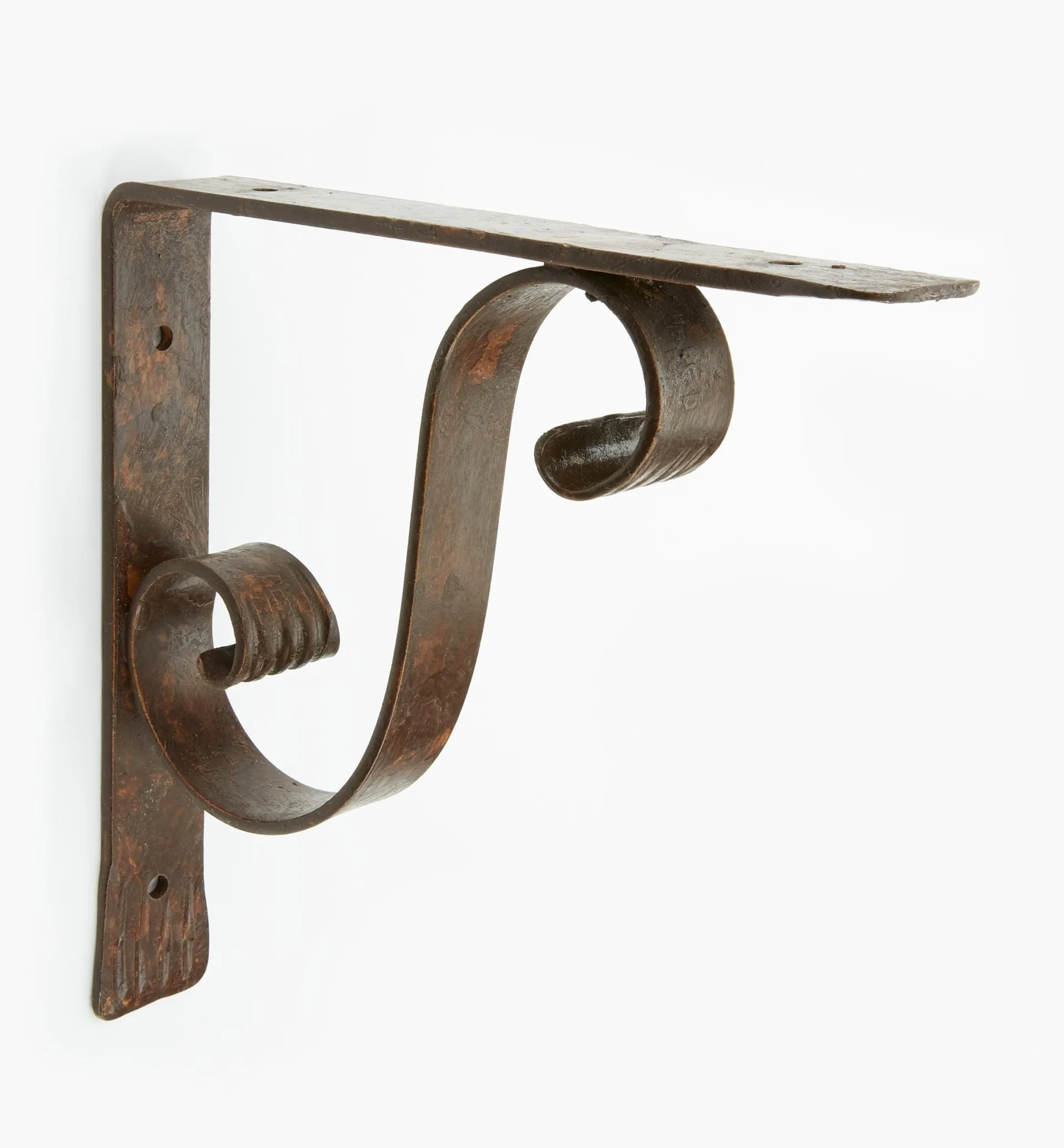 Lee Valley Wrought-Iron Scroll Shelf Bracket