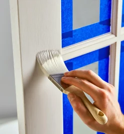 Lee Valley Zibra 2" Angled Stubby-Handle Brush