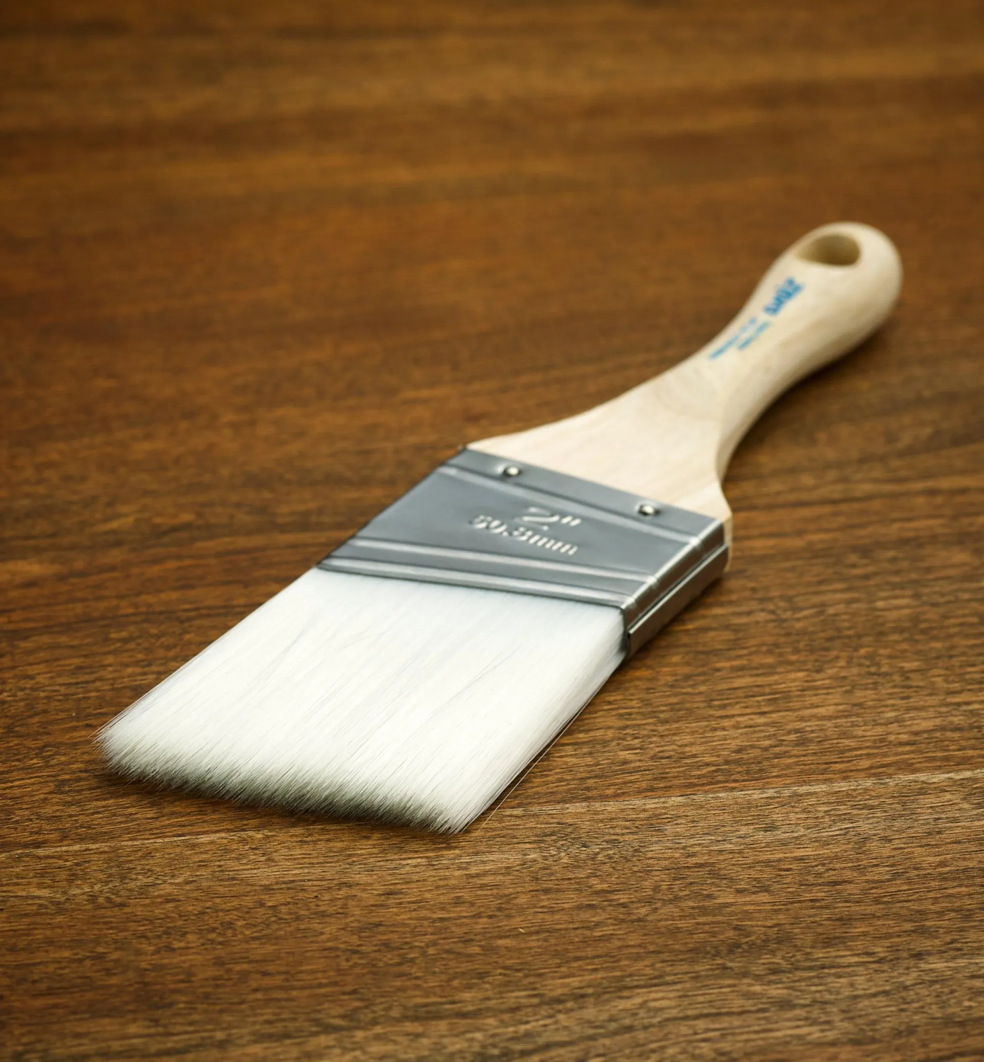 Lee Valley Zibra 2" Angled Stubby-Handle Brush